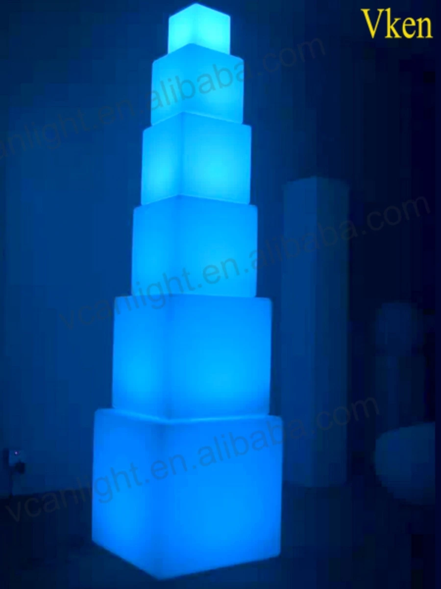 Telecomando RGB Led Cube Light 20cm 30cm 40cm VC-A400