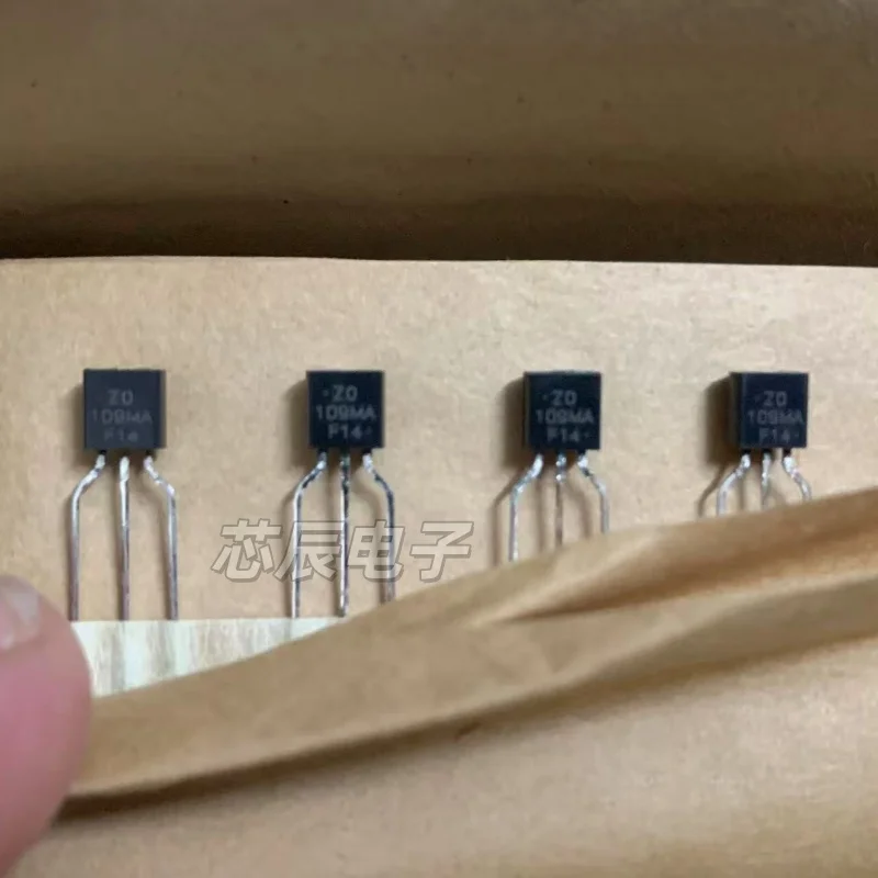 10pcs Brand-New, Genuine Imported Bidirectional Thyristor Z0109MA, Through-Hole TO-92 Package