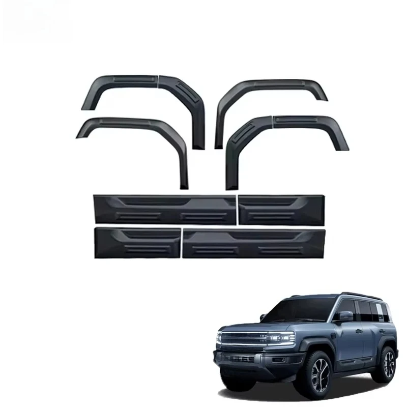

pard 5 2023+ Widened Wheel Eyebrow Kit Car Door Wheel Eyebrow Trim Off-road Exterior Upgrade Accessories