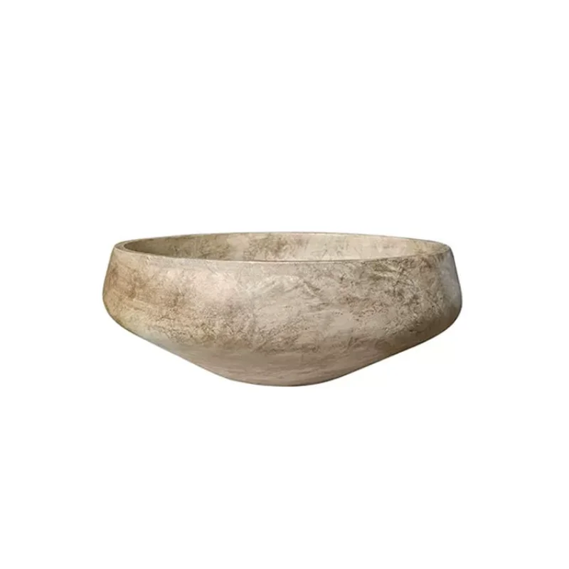 

Wabi Sand Wind Log Color New Chinese-style Green Plant Flower Ornament Creative Ornament