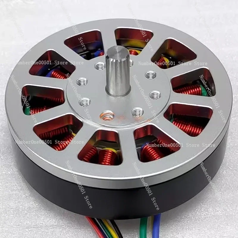 36V 200W DC brushless motor, disc type flat ultra-thin direct drive motor, sensor with Hall