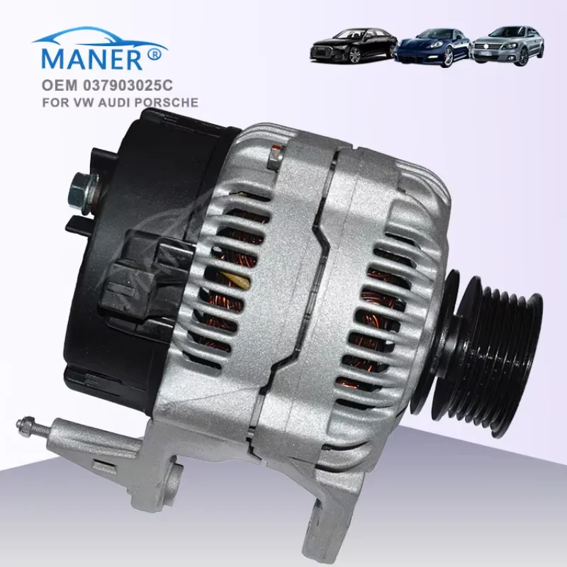 

037903025C 028903028G 037903018A 037903119C Automotive Alternator For Volkswagen Golf III IV New Beetle Passat