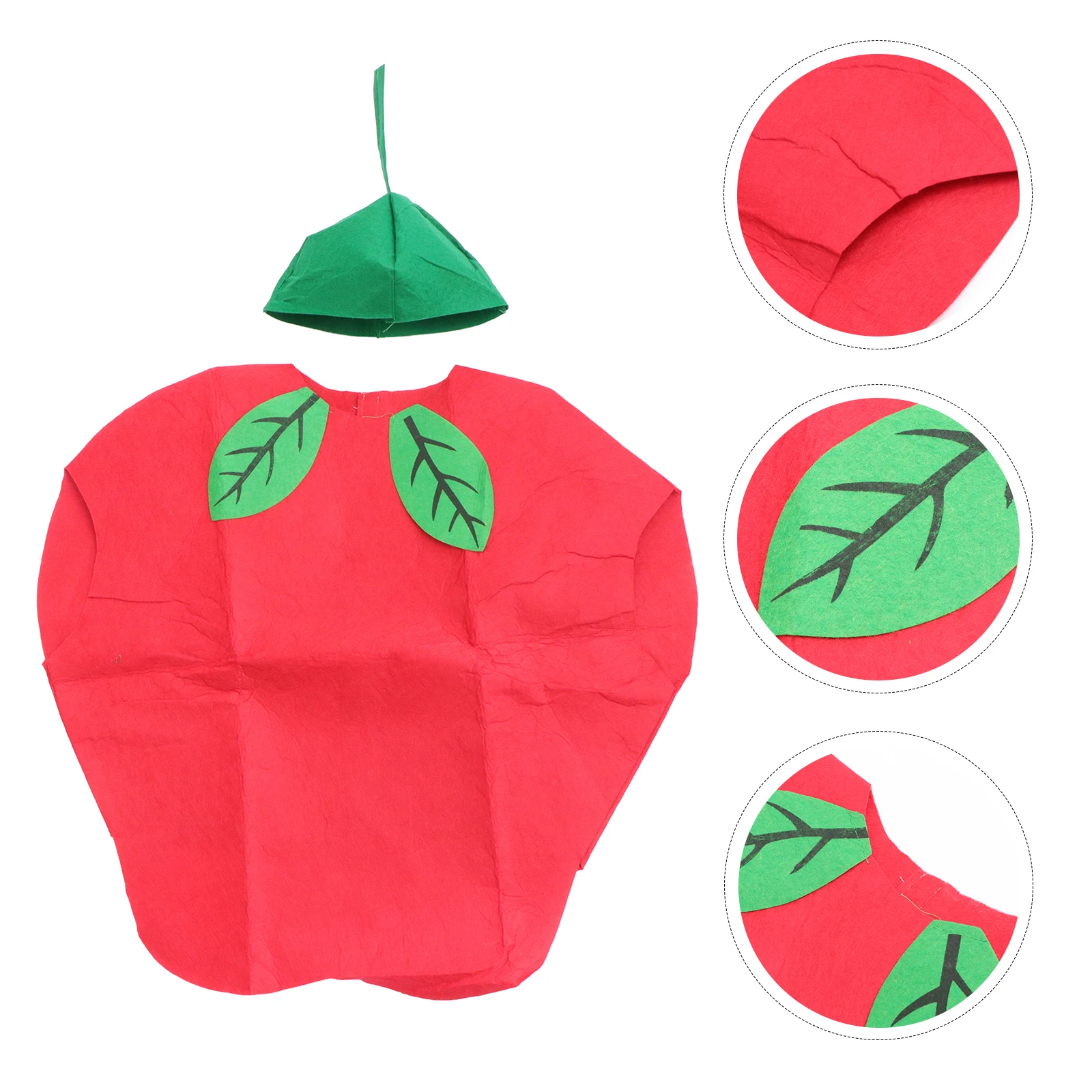 

Apple Costumes Kids Funny Fruit Suit Toddler Clothes Child Cosplay Costume School Party Halloween Stage Performance Wear
