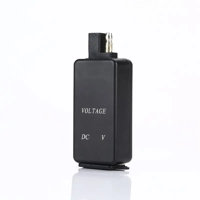 Stable-SAE To USB Adapter With Voltmeter Motorcycle Quick Disconnect Plug With Waterproof Dual USB For Smart Phone