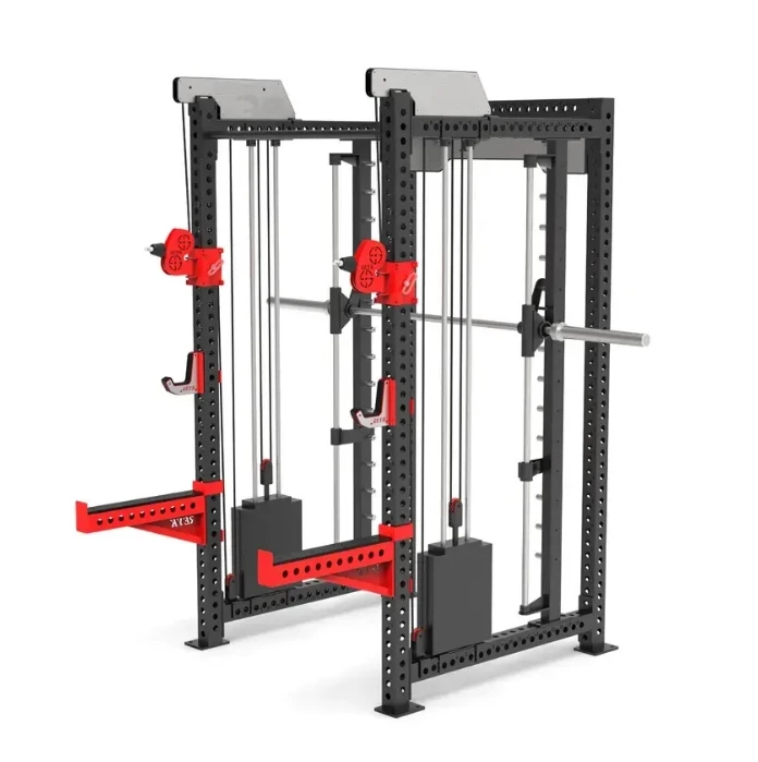 

High Quality Three-in-One Integrated Training Rack Steel and Metal Gym Machine for Squat Custom Logo