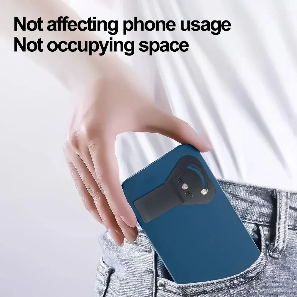 New Foldable Phone Holder Adhesive 90° Rotating Kickstand Alloy Anti Slip Tablet Bracket