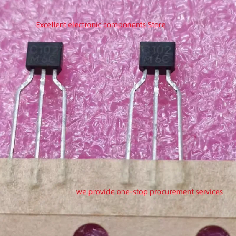 10PCS/LOT New original  C102 C102M KRC102M KRC102 KRC102M-AT/P KRC102-AT/P KRC102M-AT TO-92S Digital Transistors In stock