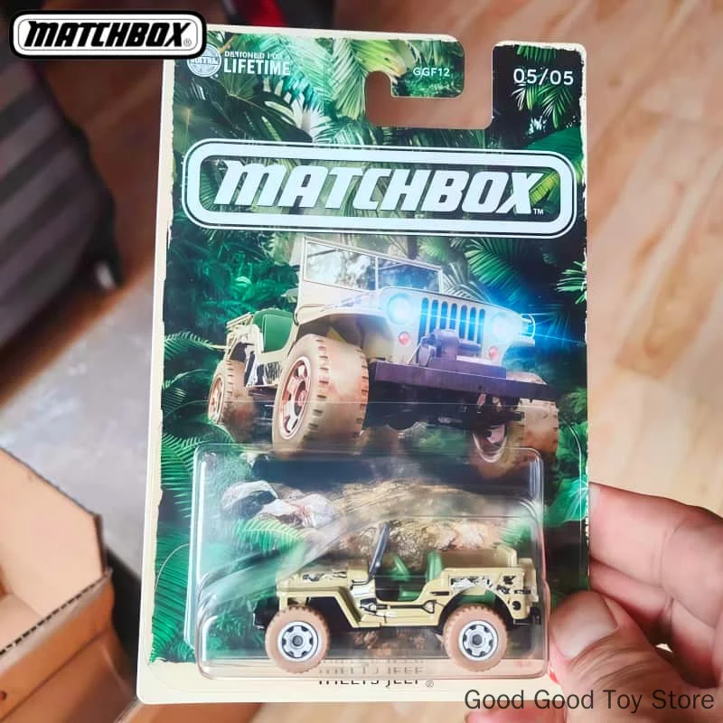 In Stock Matchbox GGF12 Ford Explorer Land Rover Ridge Raider Willys Jeep 1/64 Scale Die-Cast Model Car Toy Collect Gift
