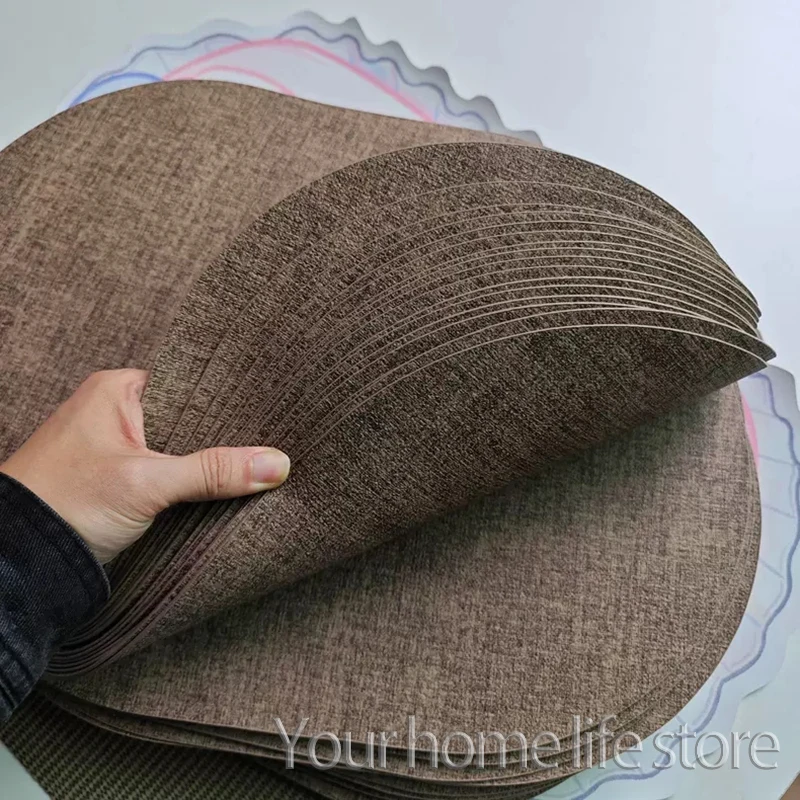 

Placemats Set of 4 with 4 coasters for Dining Table Heat-Resistant Non-Slip Washable Waterproof Coffee Mats,Place Mats