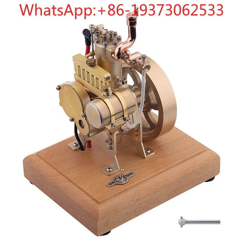 H73 2.6cc Vertical Single-cylinder 4-stroke Engine, Internal Combustion Engine, Engine Toy with Governor