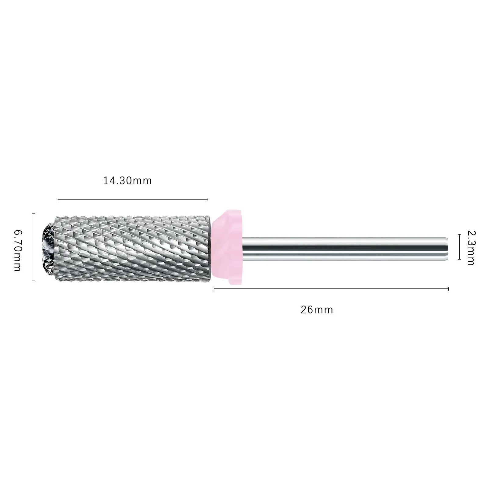 เจาะเล็บบิตอะไหล่ Cuticle Remover Bit เล็บเครื่องมือสําหรับเจลอะคริลิคเล็บ Cuticle Polishing Salon ใช้