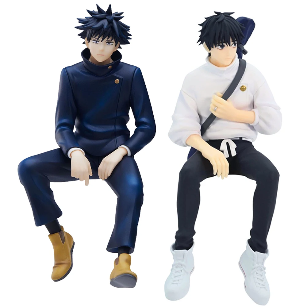 

Anime JJK Figure Fushiguro Megumi Sitting pose action Figure Okkotsu Yuta figure PVC Model Collection Anime Figure Toy Fans Gift