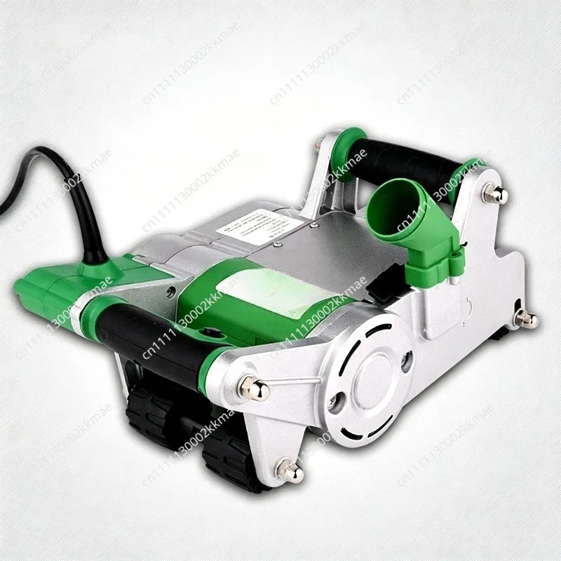 One Pass Wall Grooving Machine No Dead Corner Lightweight Brick Aerated Concrete Foam Block Slot Cutter