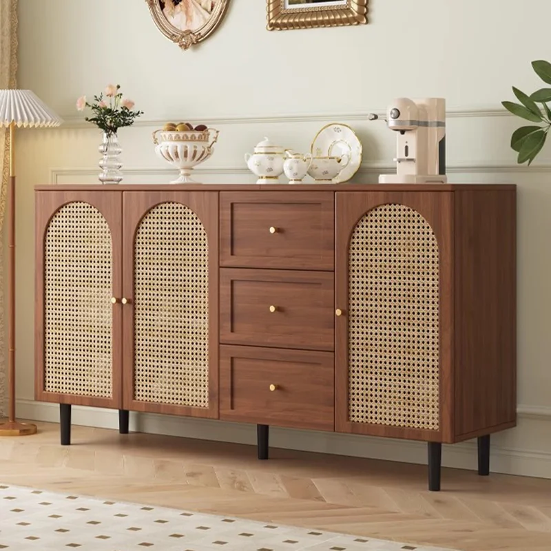 Cozy Rustic Living Room Cabinets Drawers Brown Luxury Modern Cabinets Display Storage Wood Szafki Do Salonu Furniture For Home