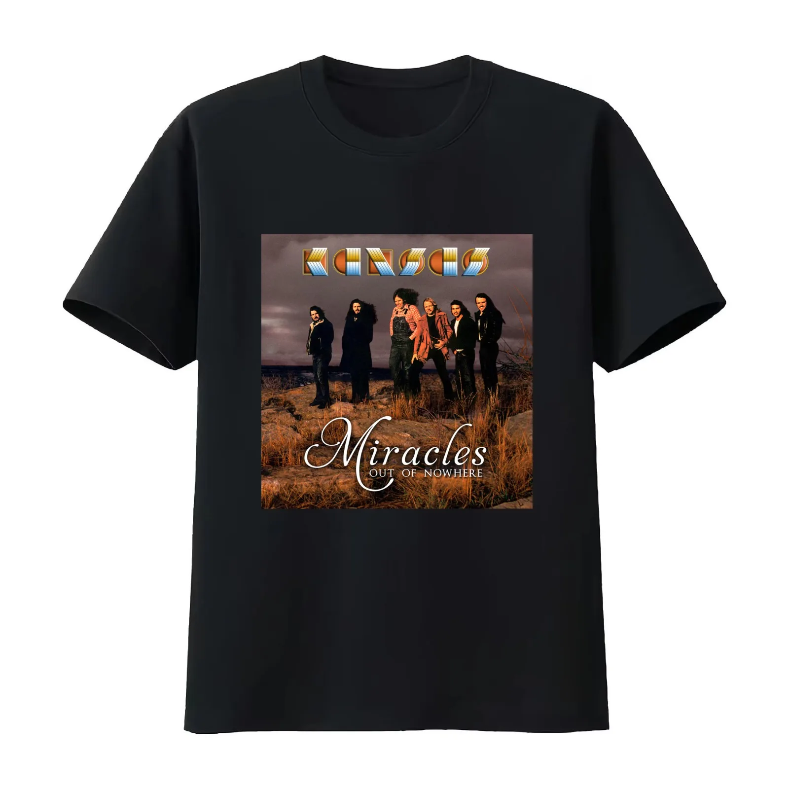 Miracles out of nowhere T-Shirt Summer Casual Cotton Tee Oversized Streetwear Tops Vintage Graphic Print Unisex Men Women