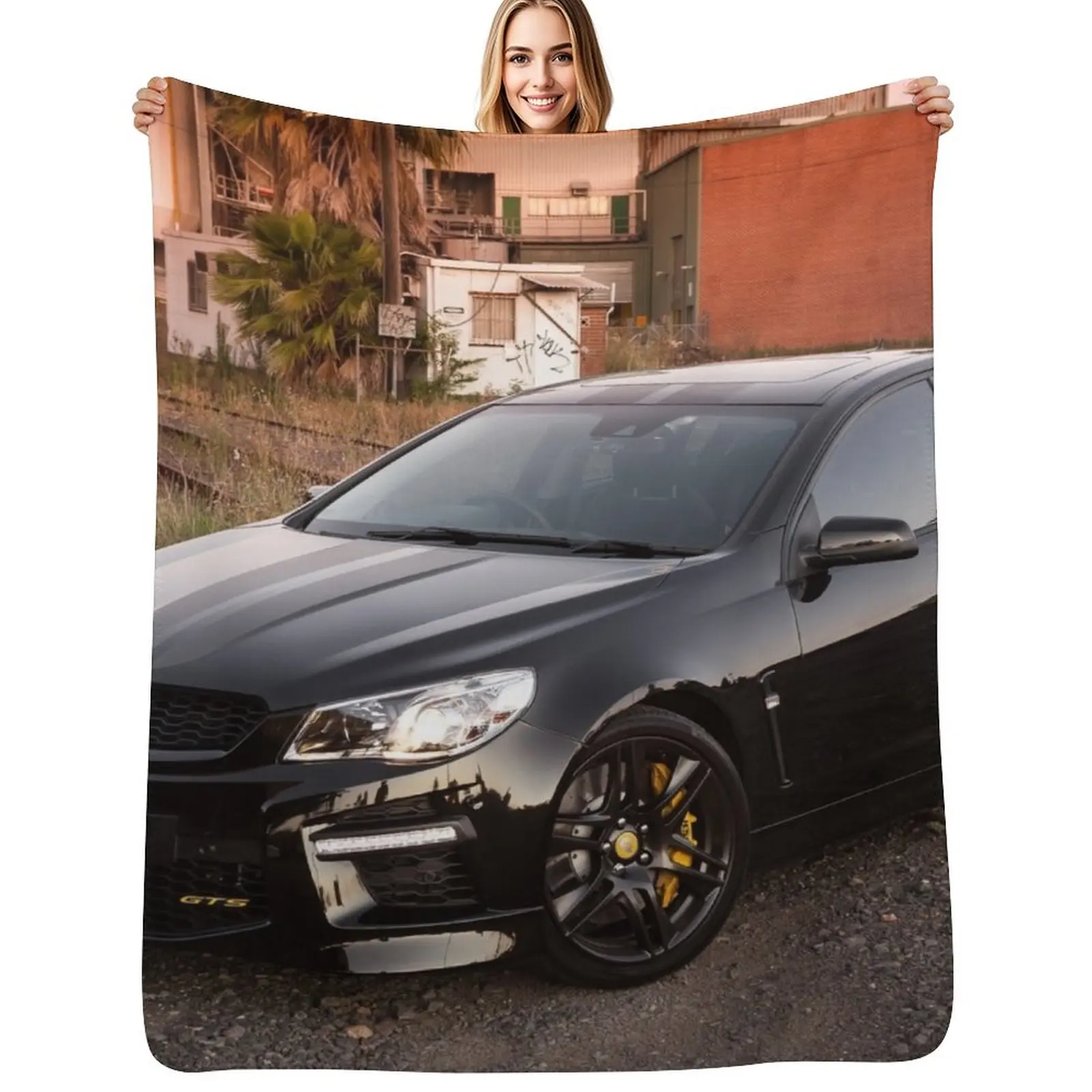 

Alex Martin's HSV VF GTS Throw Blanket Warm Accent Blanket for Living Room Decoration