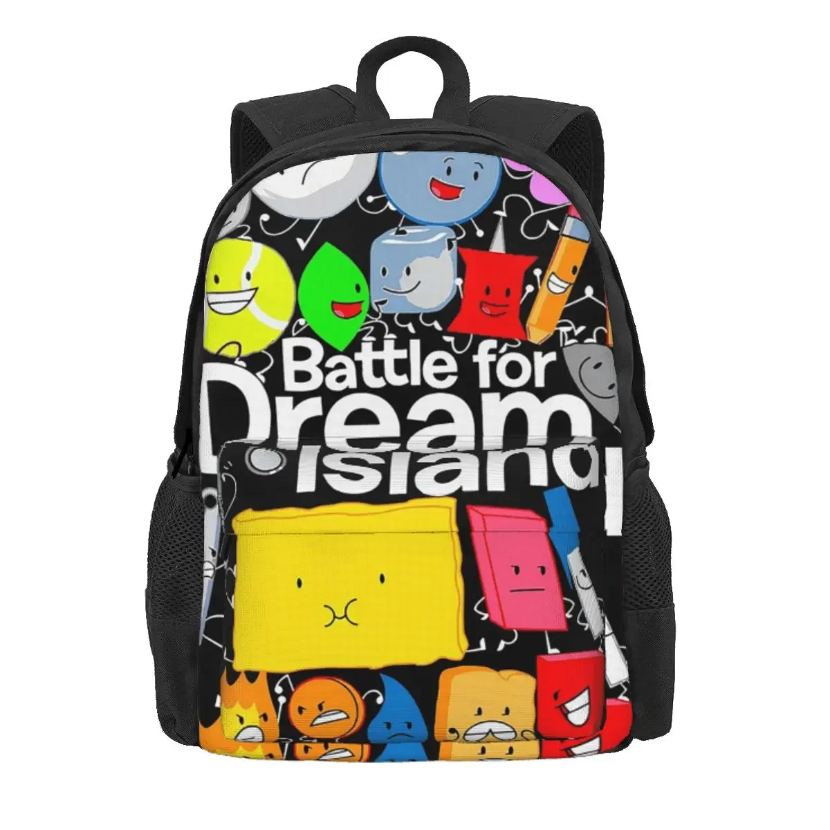 Battle For Dream Island Backpack Daypack Large Capacity Boys Girls BookBag School Bag Shoulder Bags for Men Women