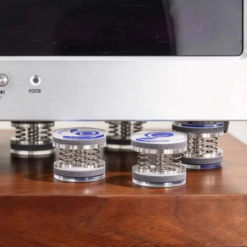 4pcs Speaker spike Audiophile shock spikes spring damping pad HIFI audio Stand Feet for HiFi Amplifier/Speaker/Turntable/Player