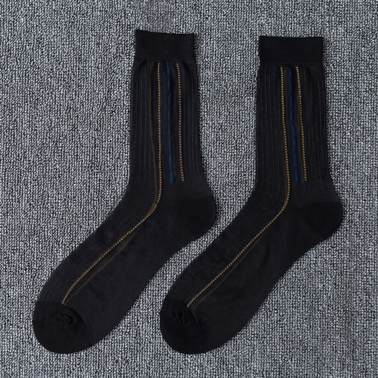 Men's  -Tube Socks Anti-pilling Mens Dress Socks for Shopping Camping Walking