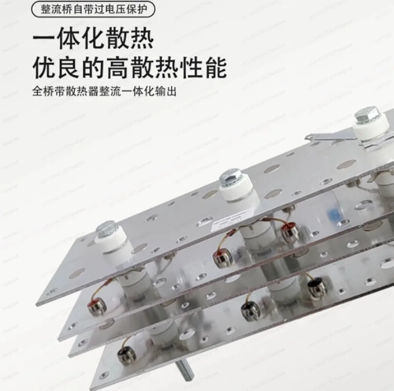 HDQ200A-400A Single Phase Welding Rectifier Bridge, Aluminum Plate for Chargers