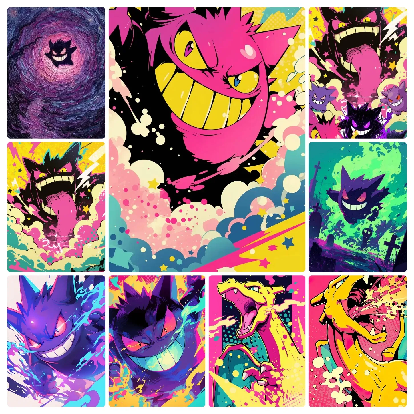 500/1000/1200/2000 Pcs Jigsaw Puzzle for Adults Anime Pokemon Challenging Brain Teaser Family Game Home Decor Birthday Gift Toy