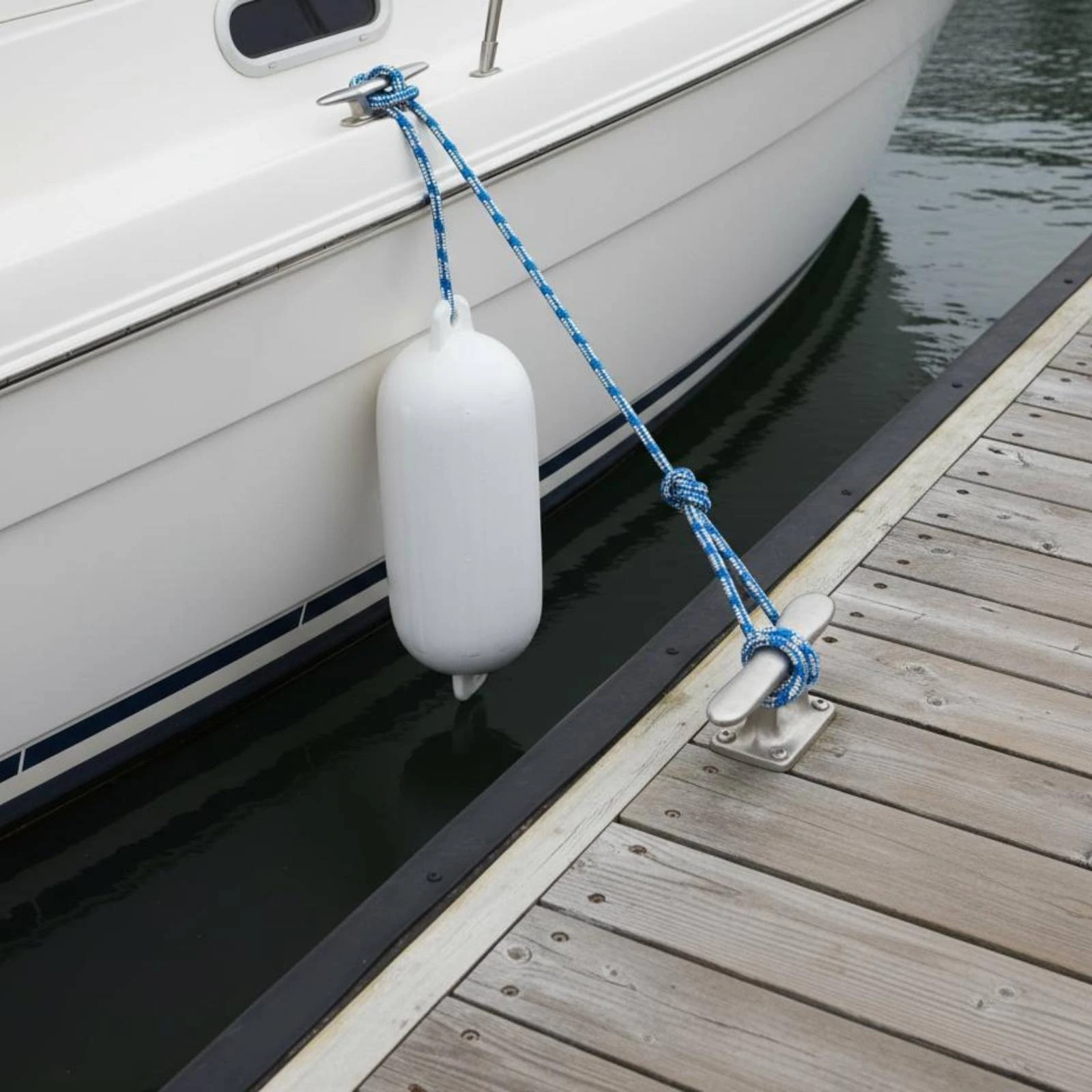 Inflatable Boat Fender Thickened Wall Inflatable Boat Bumper PVC Docking Bumper Compact Storage for Marina