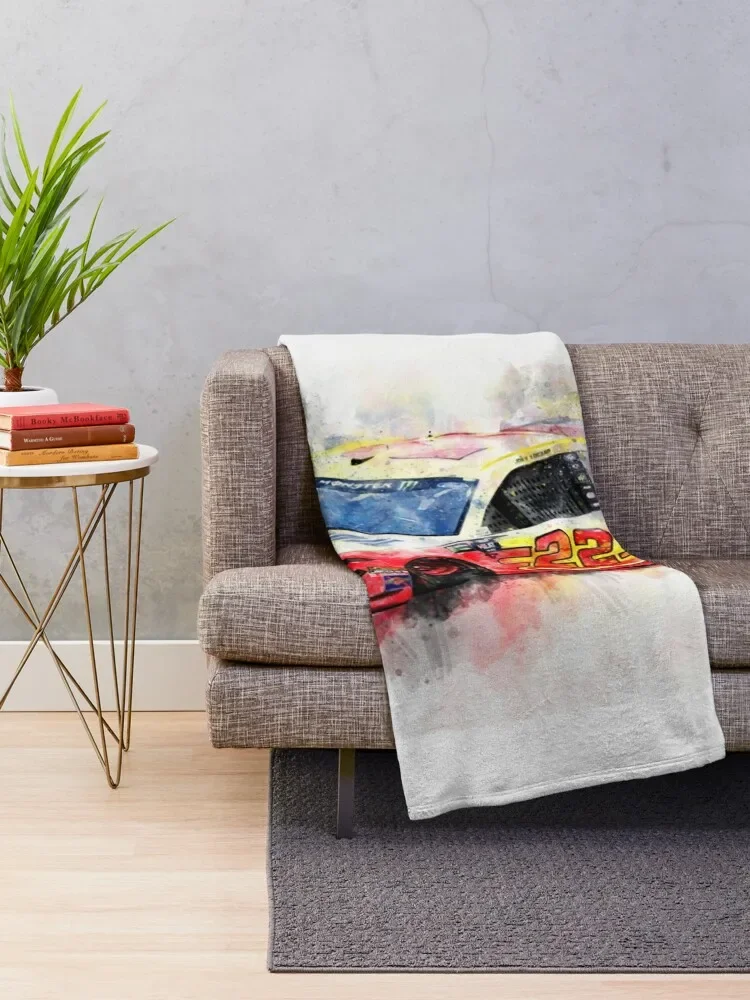 Joey Logano on Fire Throw Blanket Sofa Throw Beach Blankets Sofas Of Decoration Blankets