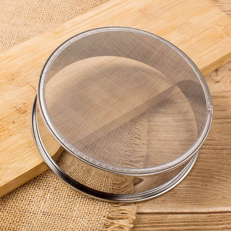 Kitchen tools accessories cooking Sieve for flour Tea pasta strainer tamis flours Mesh Rice pastry utensils stainless steel mesh