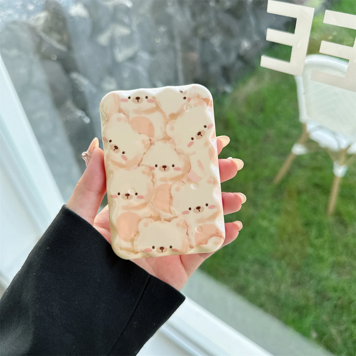 Cartoon animal pattern Appearance Suitable for iphone Original external battery protection cover and charging treasure case