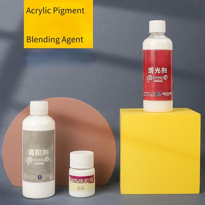 30/100ml Acrylic Pigment Blending Agent Fluid Violent Bear Medium Flow Aiding Diluent Agent