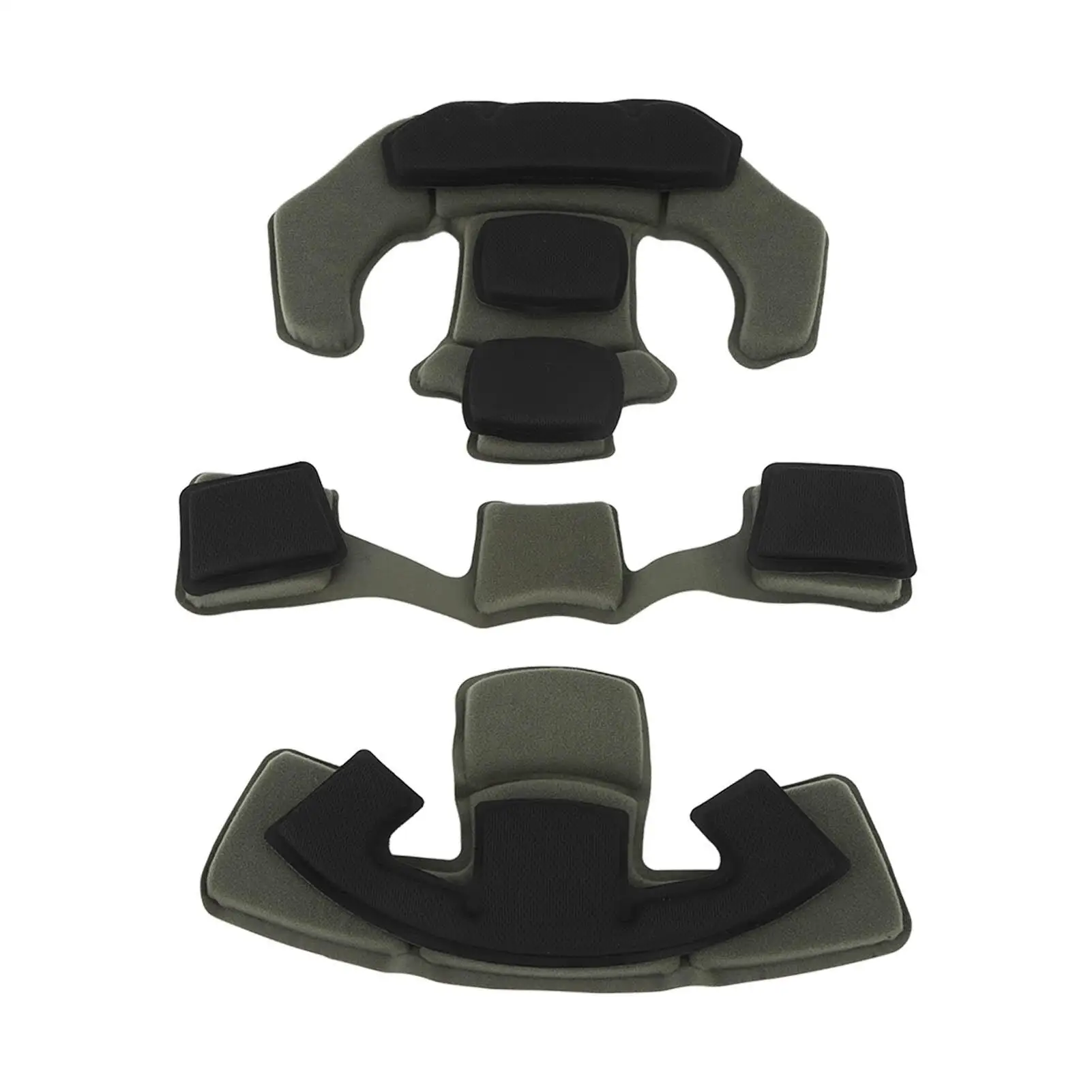 Helmet Lining Set with Nylon Sponge Pads & Chin Strap Replacement for ach , for mich , for wendy , for fma , for exf Helmets