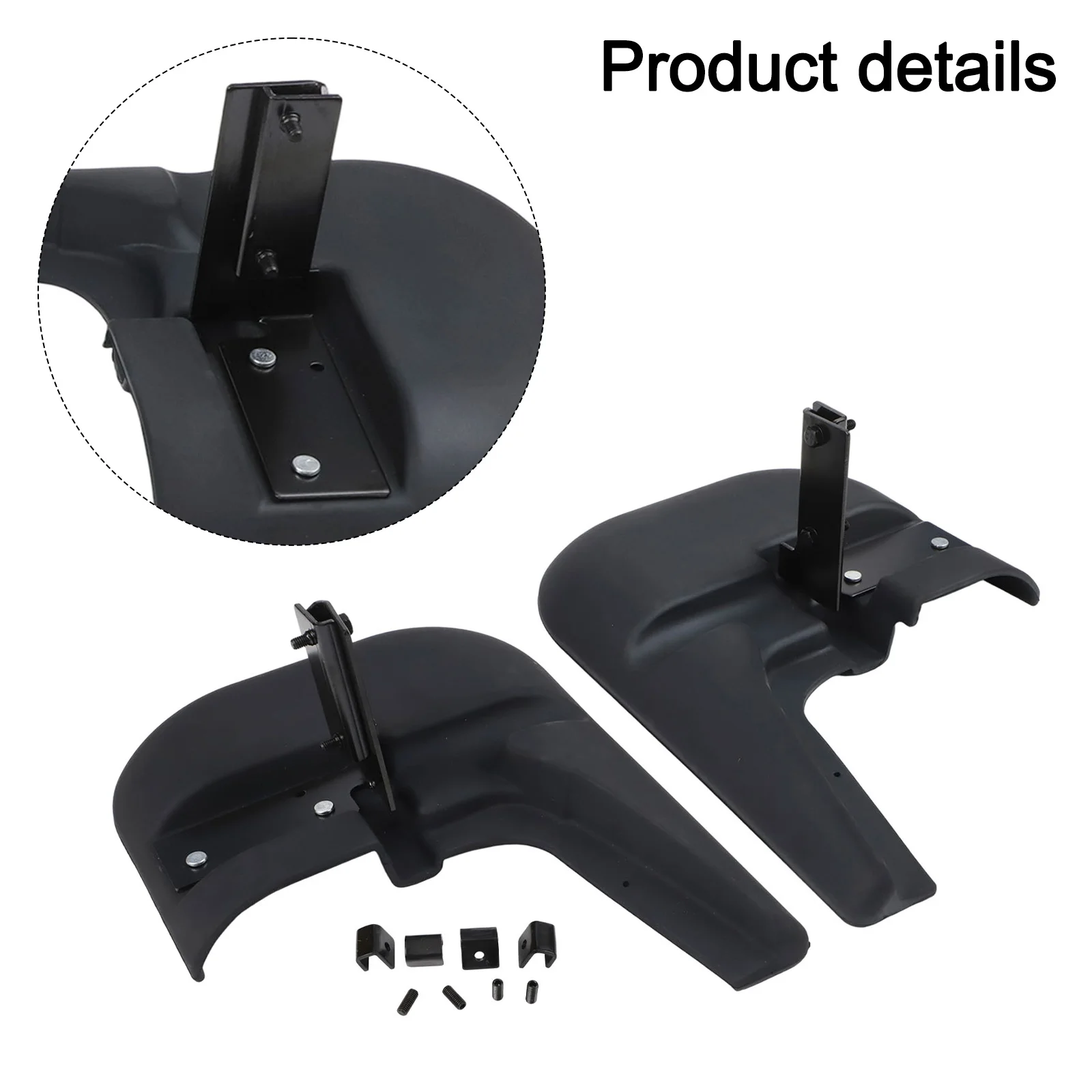 Front Mud Flaps Guards for Fiat Ducato For Boxer For Relay 2006 Models and Later Front Wheel Fender Made of ABS Material