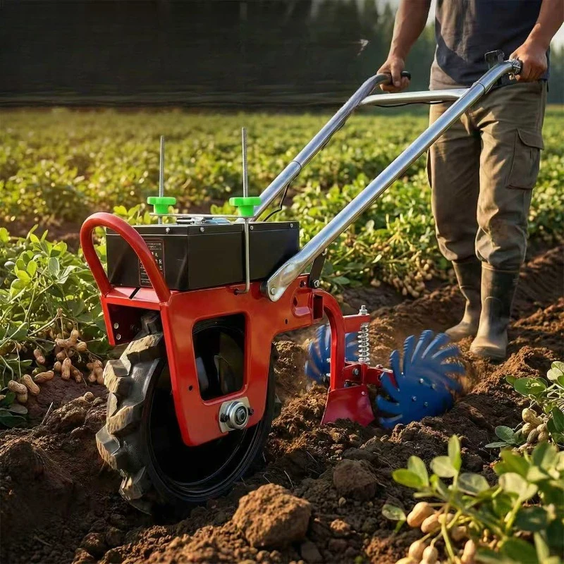 

Electric trenching machine Sowing and fertilizing machine, electric trenching machine Weeding and trenching Sowing