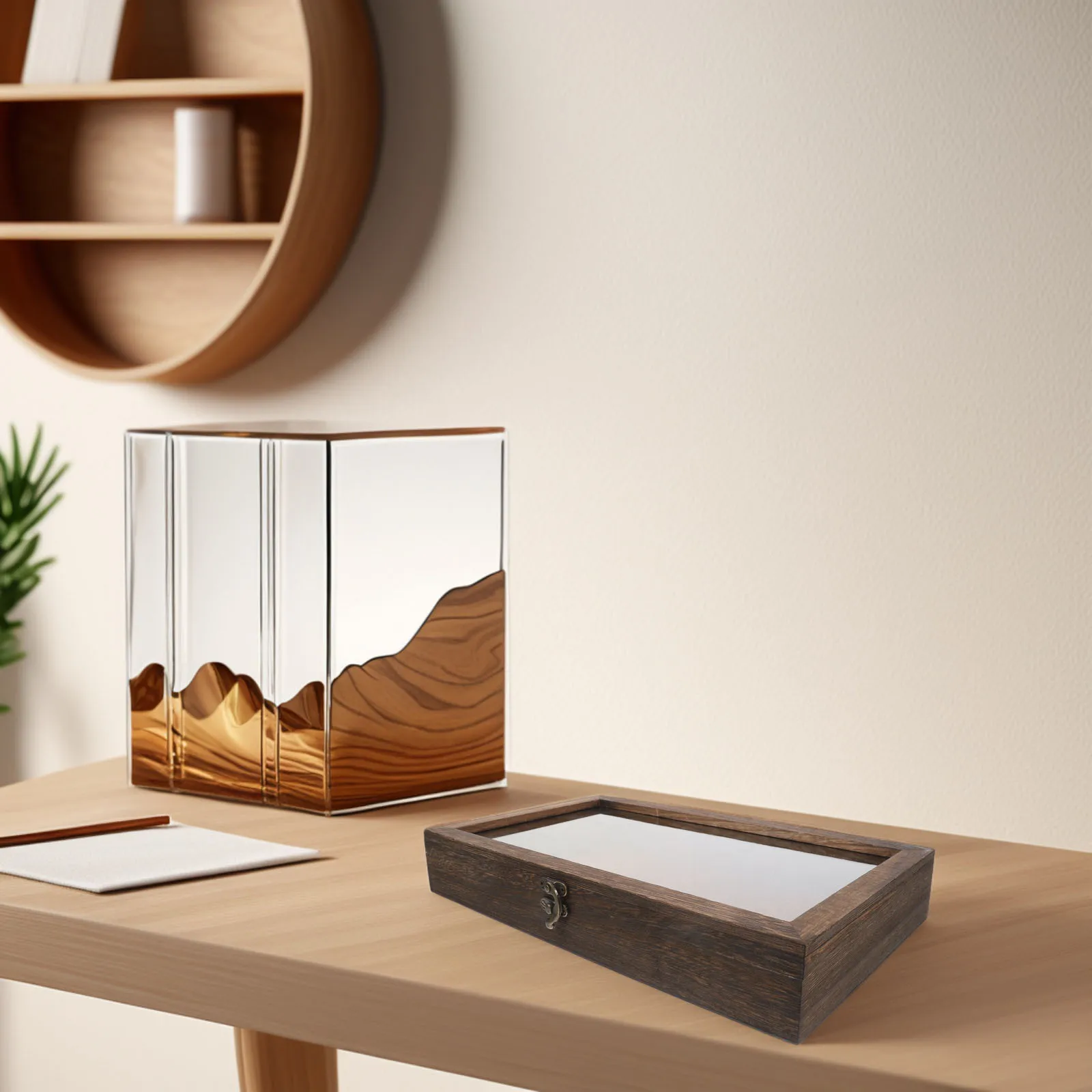 

Insect Display Box Case Butterfly Rock Collection Cases for Collectibles Gem Frame