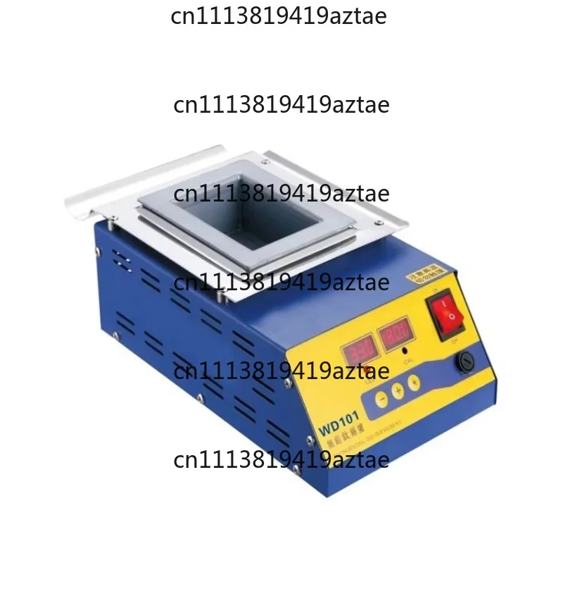 Mini Square Titanium Lead Free Soldering Pot 800W