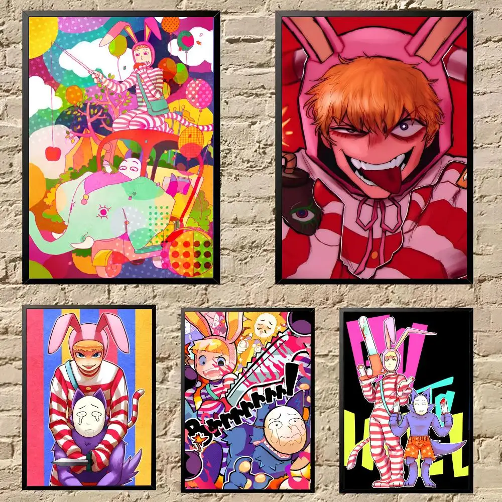Popee The Performer Anime Poster Poster HD Self Adhesive Waterproof Wall Art Ideal For Home Office Dorm Bedroom Great Gift