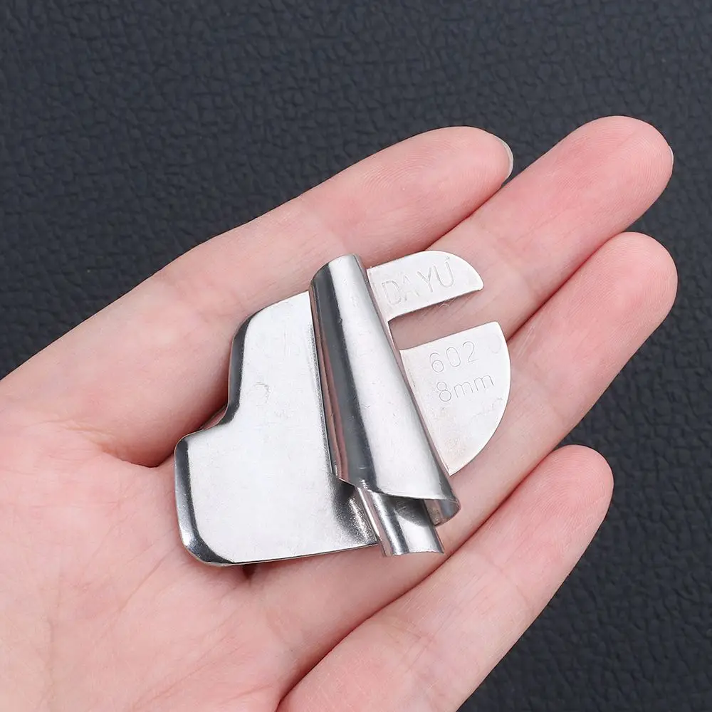 3mm-8mm Sewing Rolled Hemmer Foot Narrow Rolled Hem Home Flat Car Curling Pull Tube Spiral Crimpers Sewing Machine Presser Foot