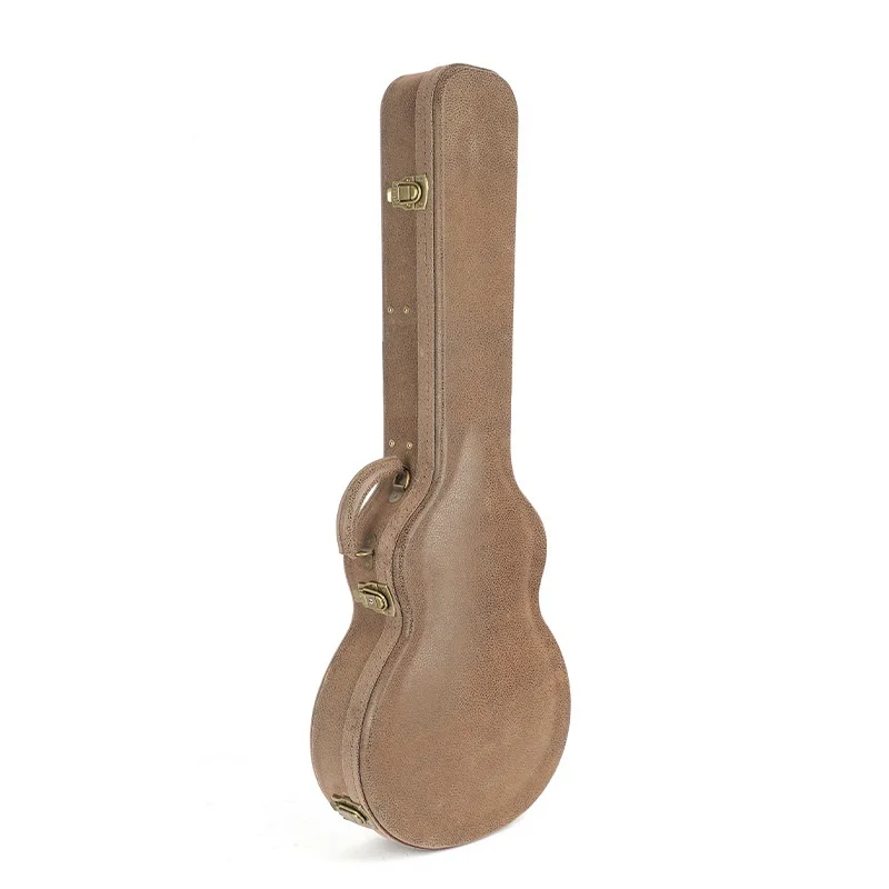LP Electric Guitar Case Hard Shell Convex Pressure-Resistant Anti-Fall Waterproof Features Personalized Maple Ebony