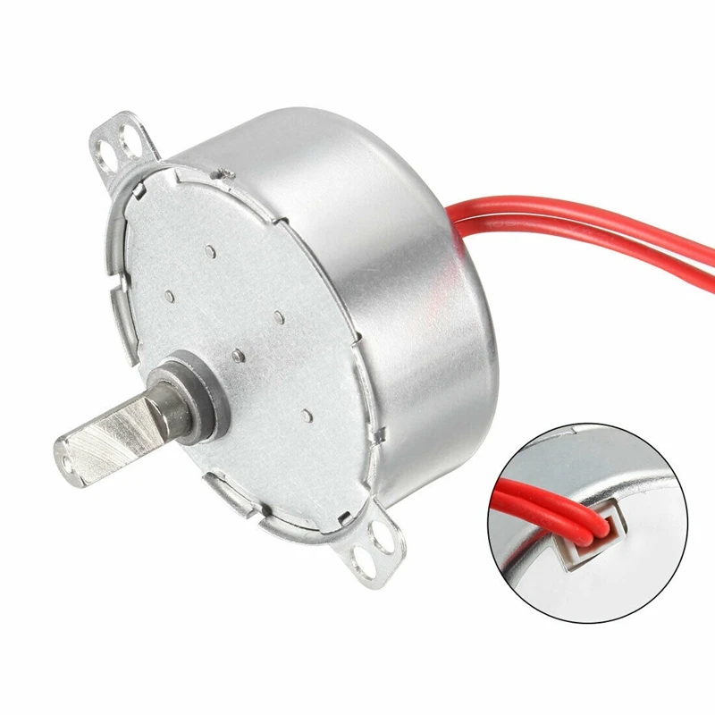 1PC Synchronous Synchron Motor AC 12V 4W 50-60Hz CCW/CW for Hand-Made 0.8-1R 2.5-3R 5-6R 8-10R 10-12R 15-18R 20-24R 30-36R