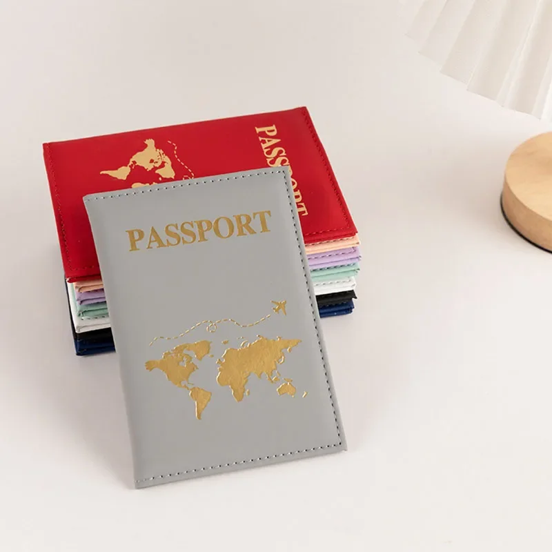 Girl Passport Protective Card Case Travel Passport Covers for Women Travel Credit Card Holder ID & Document Passport Holders