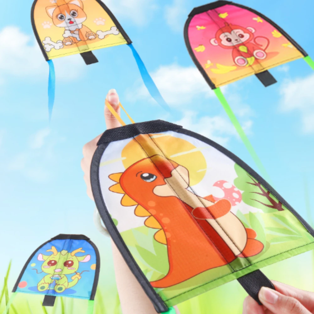 Catapult Kite เครื่องร่อนเครื่องบินปืนสําหรับเด็กกลางแจ้ง Soaring Flash Launch มือโยนของเล่นบินทนทานสนุกเที่ยวบินเกม