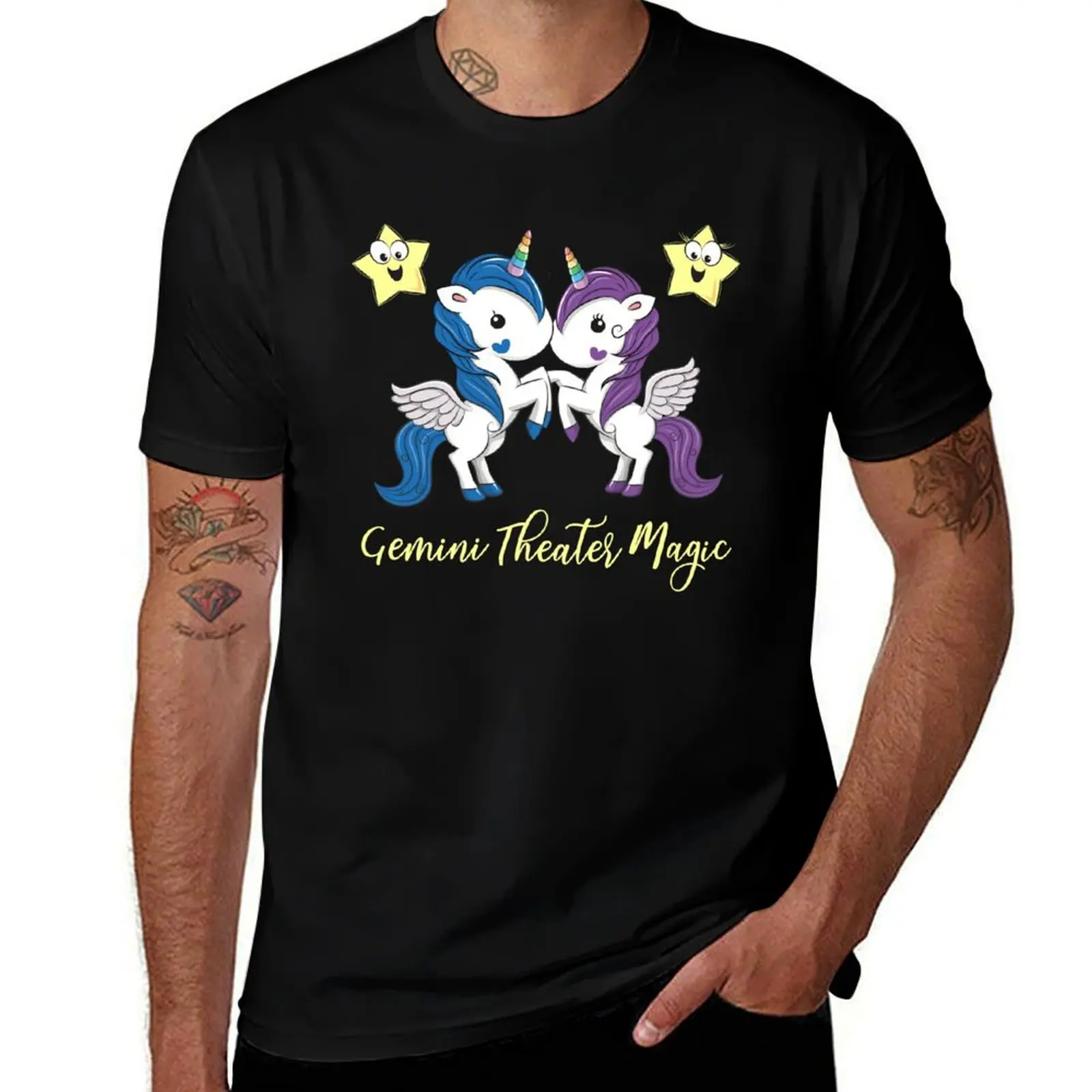 Gemini Magic 2 T-Shirt Industrial Work Tee Shirt T-Shirt