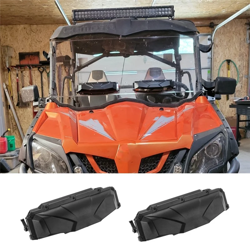 

UTV Windshield Vent Install Kit For Hard Coated Polycarbonate Windshields For Can-Am Maverick X3 Polaris RZR 800 900 Supplies-A6