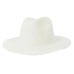 Solid color men's and women's hats New straw hat Yellow Macaron color Summer flat top straw hat Beach travel essential sun hat