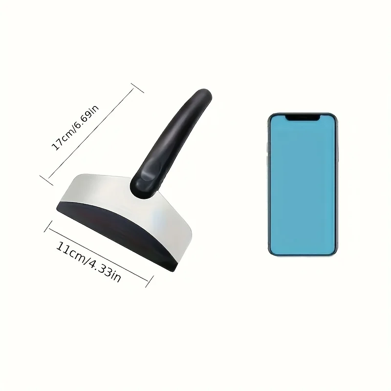 Durable Car Ice Scraper Snow Removal Shovel Windshield Glass Defrost Removal Automotive Winter Stainless Steel Car Accessories