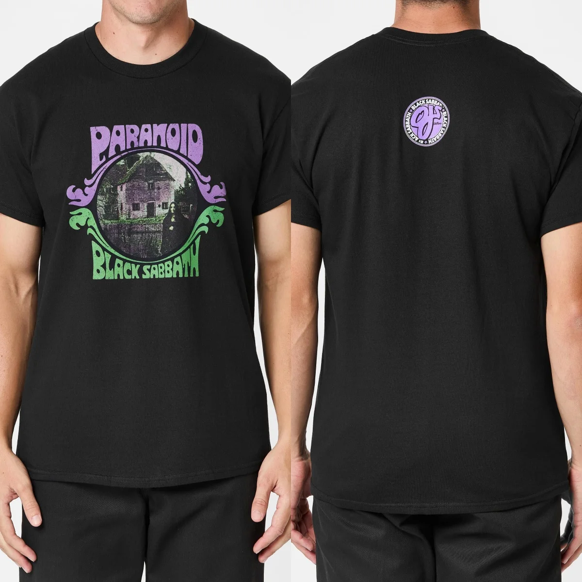 Black Sabbath OJ Outdoor Wheels Graphic Cotton T-shirt Unisex Summer Short Sleeve Fashion Brand Tee Luxury Casual Vintage Tees