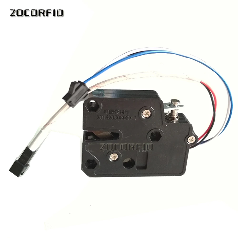 Durable plastic Small cabinet door lock DC vending machine control lock smart cabinet lock electromagnetic door lock