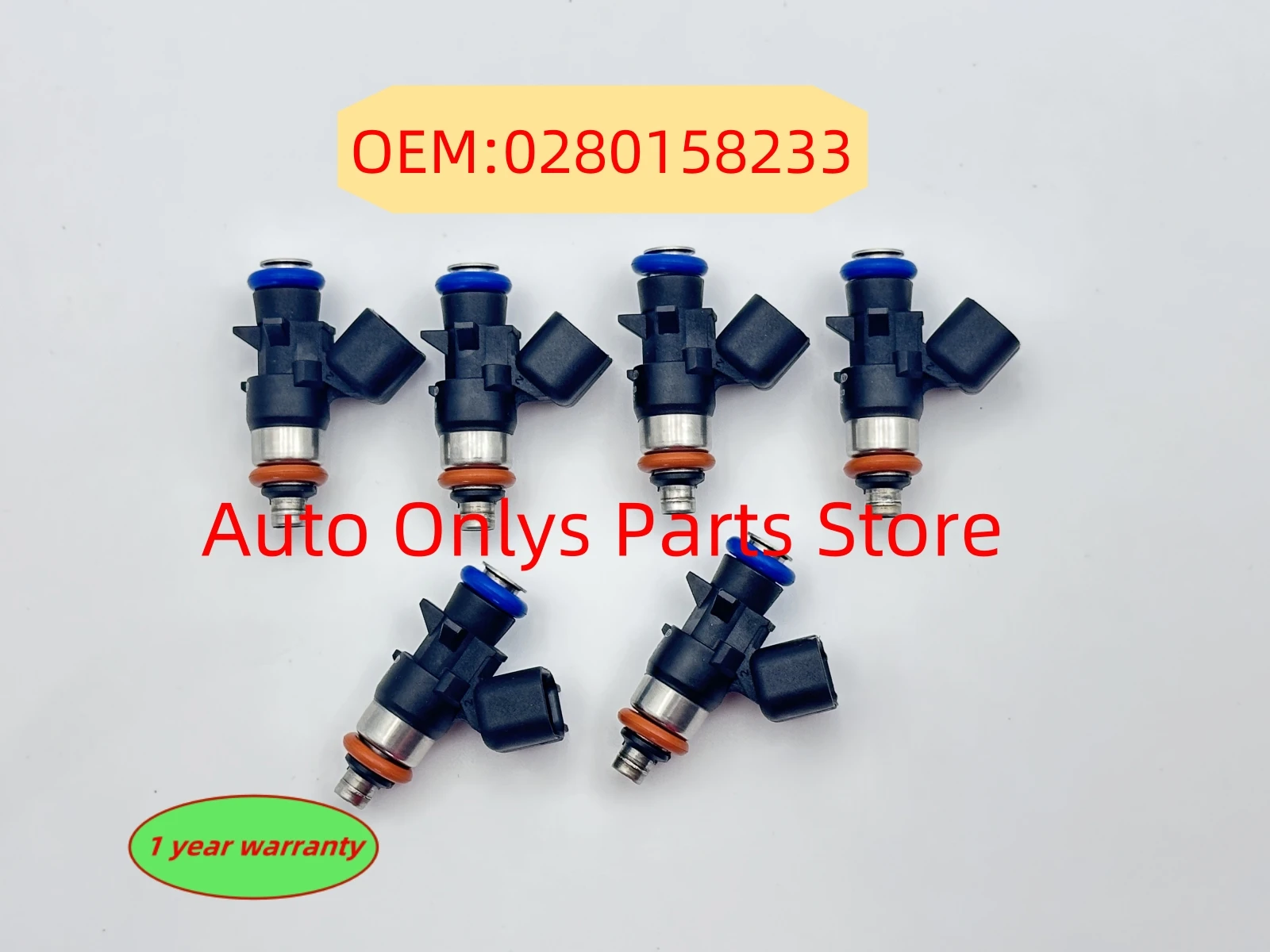 

6шт 0280158233 Высококачественная топливная форсунка для Chrysler, Dodge, Ram, Jeep 3.6L 5184085 АК 5184085 АД