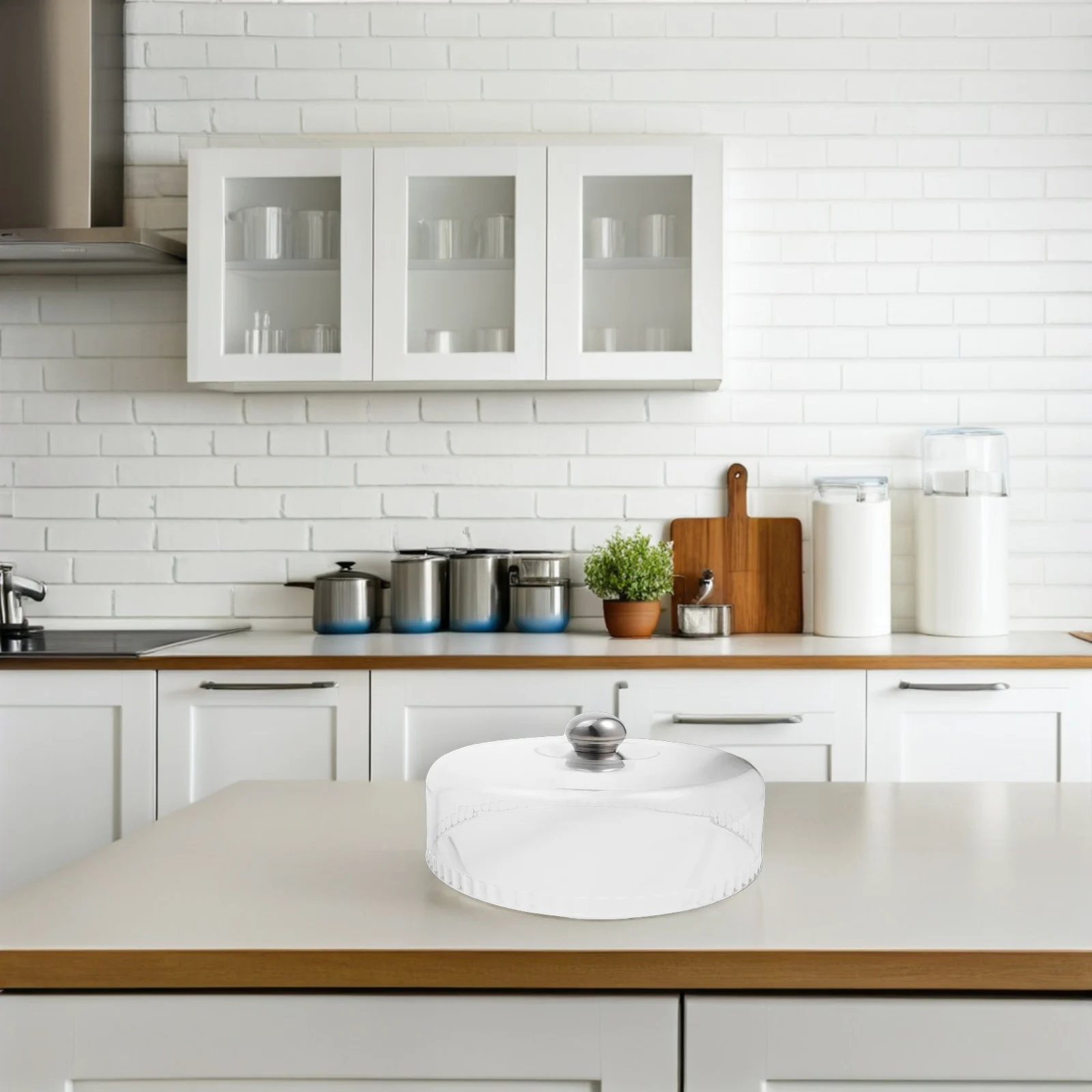 

Transparent Food Cover Clear Cake For Pastry Display Reusable Wear-Resistant Dessert Lid Household Bakery Accessory Party