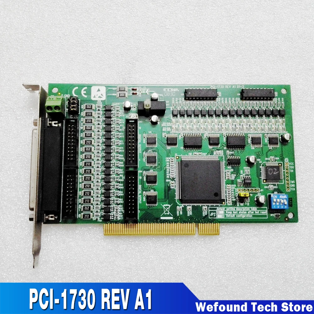 

For Advantech 32-Channel Isolated Digital Input/Output Card PCI-1730 REV A1